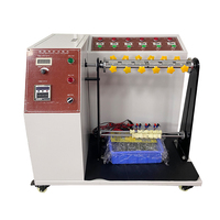 Machine d'essai de flexion et de balancement de fils, 6 stations indépendantes, testeur 10-180, conforme à la norme UL817 pour les cordons de prise DC