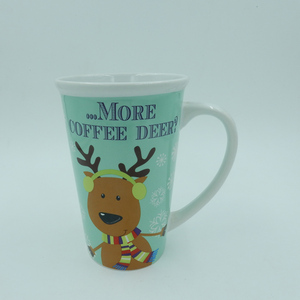 20oz Navidad taza v en forma <span class=keywords><strong>de</strong></span> taza <span class=keywords><strong>de</strong></span> café con diseño <span class=keywords><strong>de</strong></span> flor - Product Image 3