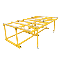 SPEEDONE OEM Plateau de comptoir en acier inclinable pour le traitement de la pierre, adapté à l'extérieur, avec vis de montage