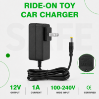 Chargeur de batterie de remplacement 12V pour trottinette électrique Razor, compatible avec les voitures électriques pour enfants, chargeur de véhicule électrique, prise DC US