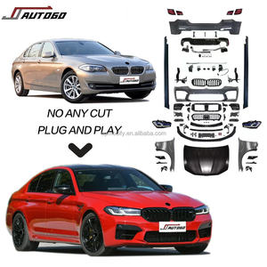 Kit de Conversión de Carrocería para <span class=keywords><strong>BMW</strong></span> Serie 5 F10 2010-2017, Actualización a Parachoques M5 G30 LCI 2023 - Product Image 1