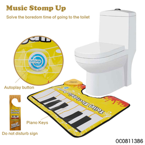 Divertente Tappetino Musicale Elettrico a Batteria per <span class=keywords><strong>Bambini</strong></span> con Piano e Giochi - Product Image 3