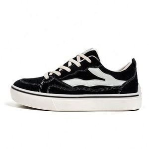 Chaussures en toile à lacets/à enfiler imprimé animal pour hommes, nouveau style 2025, printemps été automne hiver, style scolaire adolescent Instagram - Product Image 2
