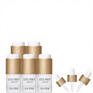 Ampoule Éclaircissante à la Vitamine C et à l'Acide Hyaluronique pour un Teint Éclatant, Anti-Âge, Légère, Marque Privée OEM/ODM, Cure de 4 Semaines - Product Image 1