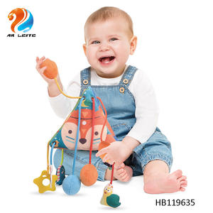 Jouets éducatifs Montessori pour bébé <span class=keywords><strong>Cube</strong></span> <span class=keywords><strong>d</strong></span>'activité à tirer Jouet pour bébé <span class=keywords><strong>Tissu</strong></span> doux Sensoriel EN71 Certifié Unisexe pour enfants - Product Image 2
