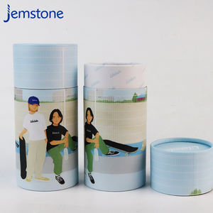 โรงงานทางกายภาพขายส่งกล่องบรรจุภัณฑ์กระบอกบรรจุภัณฑ์หลอดกระดาษคราฟท์แบบกําหนดเอง - Product Image 6