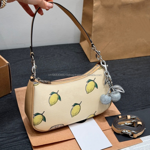 Wholesale Luxury PU Vintage Zip Closure Single <b>Strap</b> Waterproof <b>Shoulder</b> Bags for Women Summer Fashion 2026 Trending - Product Image 2