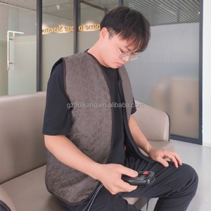เสื้อกั๊กพกพาดูแลสุขภาพหลัง Fitkang ขายดี พร้อมระบบทำความร้อนอินฟราเรดไกลและเบาะนวด - Product Image 2