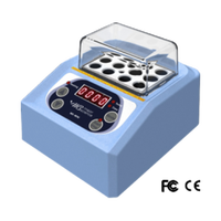 Controlador de microprocesador Digital, dispositivo termostático de laboratorio, miniincubadora de baño seca con calefacción
