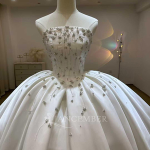 Vestidos de Novia Personalizados para Mujer, Modernos, Largos, Estilo Bohemio, Princesa, Vestidos De Novias Lsjj108 - Product Image 4