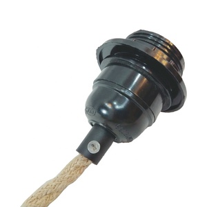 E27 E26 Xoắn Dây Gai Vải Ánh Sáng Sạc Dây Treo Ánh Sáng Lịch Thi Đấu Mặt Dây Ánh Sáng Dây Gai Dầu Với Công Tắc Và Phích Cắm - Product Image 4