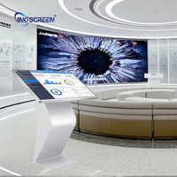 Pantalla Digital Interactiva Independiente INGSCREEN, Pantalla Táctil LCD 1080p, Kiosco Publicitario con CMS Integrado, Android/Windows