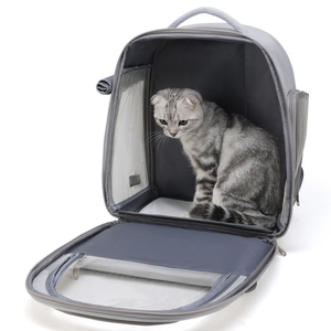 Su misura di grande capacità Oxford e panno trasportino portatile traspirante <span class=keywords><strong>cane</strong></span> e gatto <span class=keywords><strong>zaino</strong></span> per uso esterno - Product Image 4