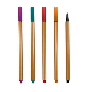 Liefert benutzer definierte farbige Sechseck Fin eliner Stift Set Skyglory Marker 0,4mm Spitzen Planer Zeichnung Fein liner Stift für Journal - Product Image 1