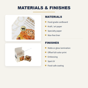 Caja de Embalaje para Hamburguesas de <span class=keywords><strong>Carne</strong></span> <span class=keywords><strong>Angus</strong></span>, Cartón de Papel de Grado Alimenticio, Caja para Comida Personalizada con Impresión - Product Image 5