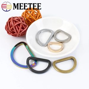 Meetee KY503 16-38Mm Metal Aansluiten <span class=keywords><strong>Ring</strong></span> Voor Lederen Bandjes Handtas Hardware Accessoires Purse Chain <span class=keywords><strong>Flat</strong></span> <span class=keywords><strong>D</strong></span> <span class=keywords><strong>Ring</strong></span> gesp - Product Image 5