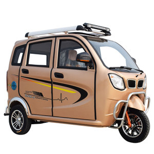 DUCAR Triciclo Chiuso di Ultima Generazione, <span class=keywords><strong>3</strong></span> Passeggeri, 70km/h, Motore Monocilindrico, Taxi a Benzina, Capacità 400kg - Product Image 1