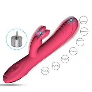 Vibratore del coniglio G Spot vibratore del clitoride giocattolo del sesso <span class=keywords><strong>Vagina</strong></span> AV bacchetta massaggiatore vibratore giocattolo - Product Image 6