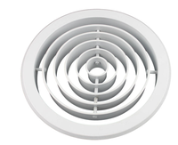 Diffuseur de plafond moderne en alliage d'aluminium pour climatiseur, 250 mm, avec installation facile