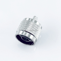 Conector Macho Tipo N para Cable RG58 RG223 RG400 LMR195 LMR200