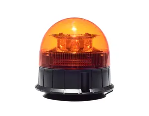 Novo Strobe Light Beacon R65 Amber Blue Gyrophares para Agricole Truck LED Flash Luz de Advertência