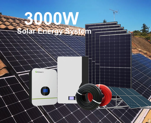 Kit solaire hors réseau Hopesun 3000w 48vdc 220v monophasé, batterie LiFePo4 5.12KWh, panneaux solaires 550watt*5pcs - Product Image 4