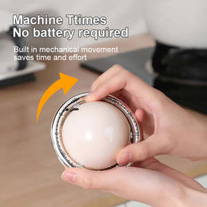 Gadgets Outil Planète 60 Minutes Cuisson Manuel Compte à rebours Cuisine Minuterie Magnétique Ronde Minuterie Mécanique pour Cuisine - Product Image 5