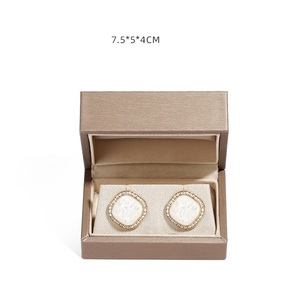 Jewelry Display Storage Gift Package <b>Box</b> Luxury <b>Earring</b> Ring Necklace Pu Leather Ring <b>Box</b> Jewelry Full Set Packaging Boxes - Product Image 6