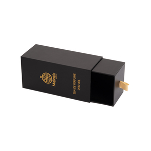 Customize Plain 30 50ml 100ml Purple Style Romantic Recycle Rigid Paper Car Perfume Bottle Drawer Packaging Box With Foam Insert - Product Image 2