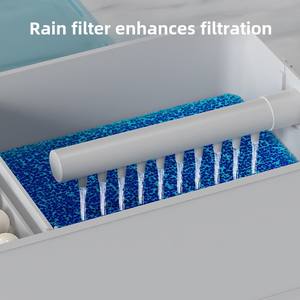 Filtro superior de acuario de 10-45 vatios para ciclo de bomba de 20 - 120 galones Purificación de circulación de <span class=keywords><strong>agua</strong></span> de mar fresca oxígeno Aquascape - Product Image 3