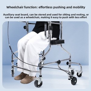Aide à la marche pour hémiplégie post-AVC ; Déambulateur d'entraînement à la marche pour personnes âgées ; Dispositif d'assistance à l'ambulation pour adultes à hauteur réglable - Product Image 3