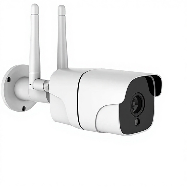 Wireless Network Camera with Card Insertion & Hotspot 2MP IP Camera Featuring AI Intrusion Detection and Voice Intercom