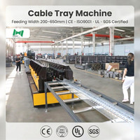Máquina de conformado de bandejas de cables con ciclo de tiempo reducido para la producción de acero galvanizado por conformado en frío