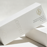Boîte en carton PCR personnalisée, gaufrée, mate, écologique, pour crème hydratante à la céramide, soins de la peau