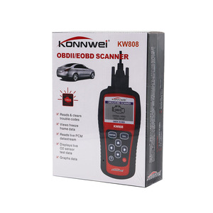 Outil de diagnostic automobile <span class=keywords><strong>KONNWEI</strong></span> <span class=keywords><strong>KW808</strong></span> Original Factory Price OBDII/EOBD CAN Scanner Auto Code Reader Work For US Asian European Vehicles - Product Image 4