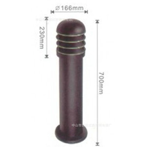 ไฟสนามหญ้า อลูมิเนียมอัลลอย IP65 ไฟสวน LED แบบติดตั้งกึ่งฝัง - Product Image 2