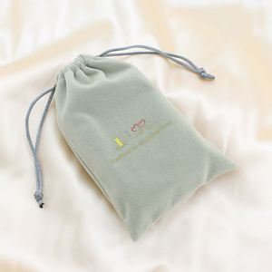 Sac de toilette en velours à cordon, petite pochette pliable avec coutures, idéal pour bijoux ou cartes de tarot - Ventes flash - Product Image 2