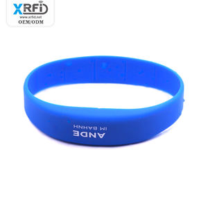 13.56 di stampa completa mhz RFID attività Smart polsino Chip NFC bracciale personalizzato RFID braccialetti in Silicone - Product Image 5