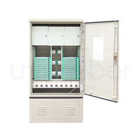 Armoire extérieure FTTH personnalisée en usine 96 144 288 Cabinet de connexion croisée à fibres optiques à noyau Armoire de distribution optique