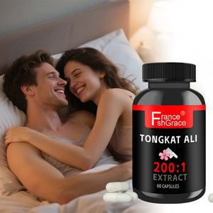 Capsules d'extrait de Tongkat Ali personnalisées 400mg 60 gélules avec énergie végétale pour le soutien de l'endurance et de la vitalité, formule stimulante pour la vitalité sexuelle - Product Image 1