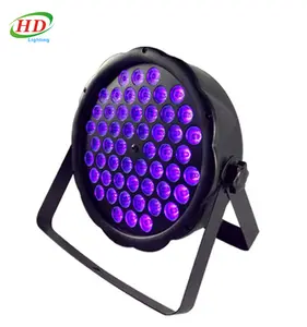 54x3w UV Wedding Par LED Light Purple Stage Lighting DMX 3W 54 UV LED Par