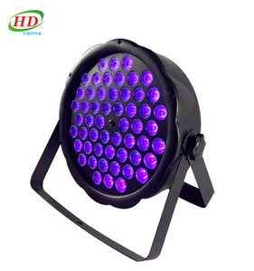 54x3w UV Đám Cưới <span class=keywords><strong>Par</strong></span> LED Ánh Sáng Màu Tím Ánh Sáng Sân Khấu <span class=keywords><strong>DMX</strong></span> <span class=keywords><strong>3W</strong></span> <span class=keywords><strong>54</strong></span> UV LED Cải Cách Hành Chính - Product Image 1