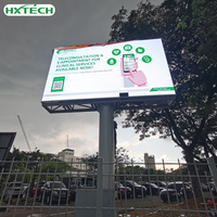 HXTECH P6 P8 P10 Écran LED polychrome 960x960 Panneau d'affichage numérique LED géant étanche Écran d'affichage LED pour publicité extérieure