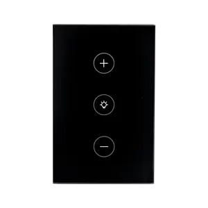 120 US Smart light Dimming switch suporta Alexa e Google Assistant 2.4Ghz WiFi interruptor de luz Digital interruptor de função de escurecimento