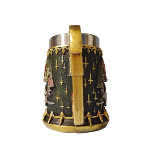 Taza de esqueleto de Halloween, tazas únicas creativas, <span class=keywords><strong>cerveza</strong></span> de acero inoxidable, café, resina, calaveras 3D, taza de águila calva, <span class=keywords><strong>cerveza</strong></span> - Product Image 5