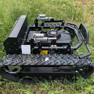 Tondeuse à gazon sur chenilles robuste |   Tondeuse à gazon télécommandée pour une coupe efficace des herbes sauvages - Product Image 5