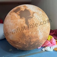 Ensemble de boules planétaires gonflables de haute qualité Mars