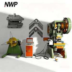 Machine de poinçonnage d'angle mécanique en acier inoxydable avec code d'angle droit automatique à 90 degrés - Product Image 1