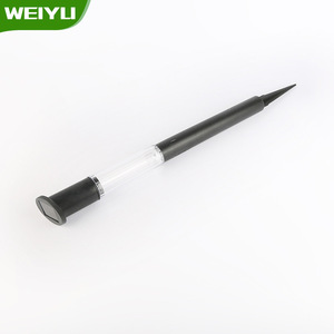 Lampe solaire de jardin en plastique noir WY053, lampe LED à brancher dans le sol pour l'aménagement paysager extérieur avec contrôle de la lumière par induction - Product Image 2