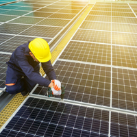 Meilleur prix pour panneau solaire monocristallin en silicium 550W 560W 580W 600W, module solaire photovoltaïque pour maison et toit